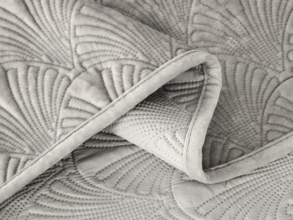 Покрывало Софи де Марко Розалин (светло-серое) 240х260