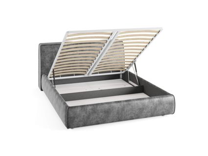 Кровать Сонум Altea Рогожка Мокко (с подъемным механизмом) 80х190