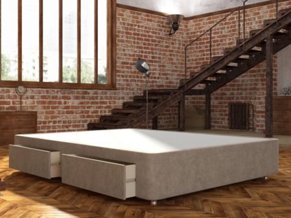 Кровать Mr.Mattress Site Box велюр Toffee 253