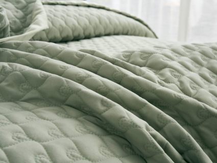 Покрывало Софи де Марко Роксалана (олива) 160х220