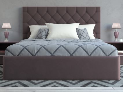 Кровать Lonax Элоиза велюр Dolly-8 (с основанием)