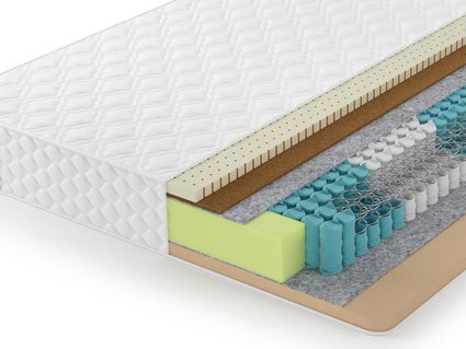 Матрас Lonax Memory-Medium Mix TFK 5 Zone 38