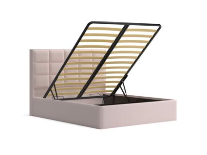Кровать Lonax Адель велюр Dolly-1 (с подъемным механизмом) 120х190
