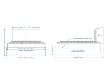 Кровать Lonax Алегра велюр Dolly-17 (с подъемным механизмом) 180х200
