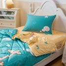 Комплект постельного белья Софи де Марко Giraffe (синий) с одеялом 1,5-спальный