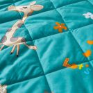 Комплект постельного белья Софи де Марко Giraffe (синий) с одеялом 1,5-спальный