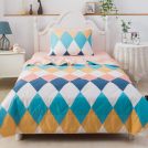 Комплект постельного белья Софи де Марко Ромбики (цветной) с одеялом 1,5-спальный