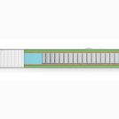 Матрас Denwir CLASSIC MIDDLE FOAM TFK 170х195