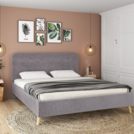 Кровать Sontelle Style Kipso Malta grey 80х190