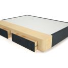 Кровать Mr.Mattress Site Box велюр Grey 200х190