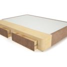 Кровать Mr.Mattress Site Box велюр Toffee 140х195